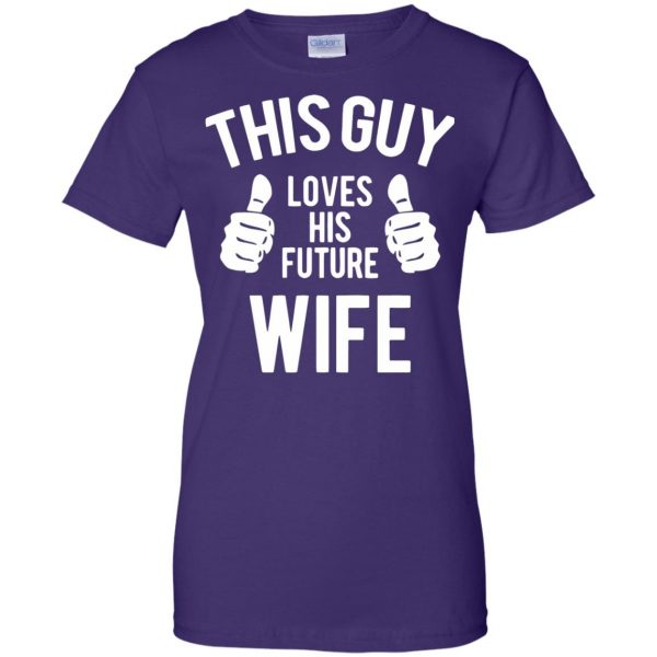 future wife womens t shirt - lady t shirt - purple