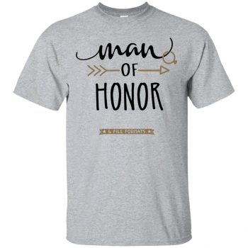 man of honor shirt - sport grey