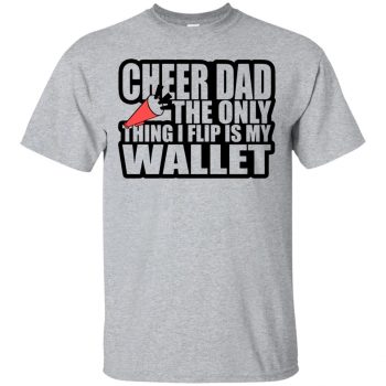 funny cheer dad shirts - sport grey