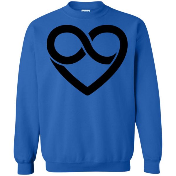 polyamory sweatshirt - royal blue