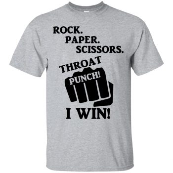 throat punch thursday shirt - sport grey