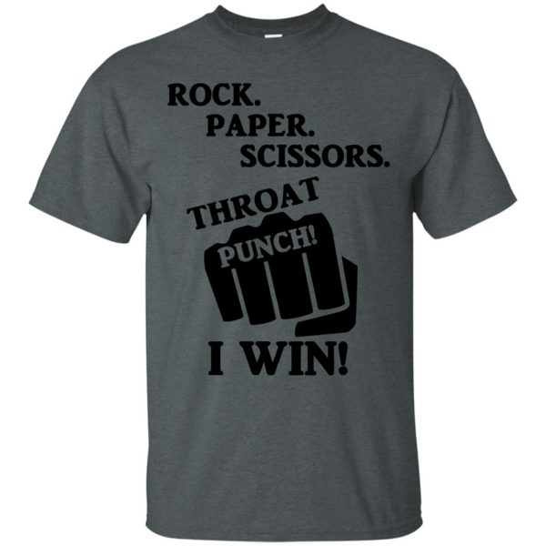 throat punch thursday t shirt - dark heather