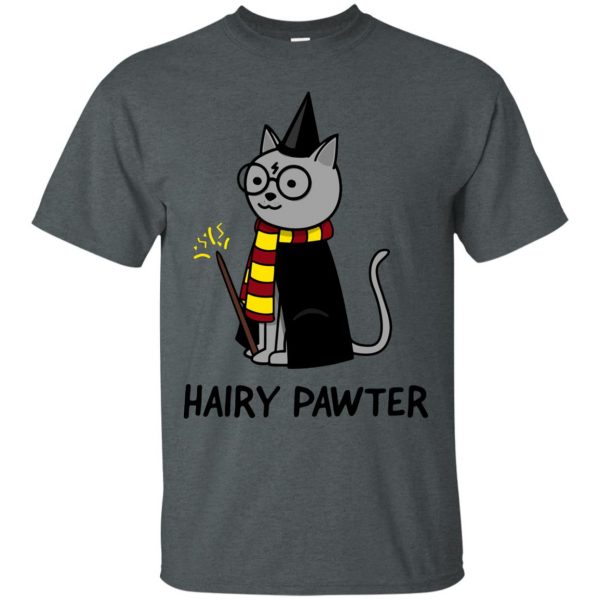 hairy pawter t shirt - dark heather