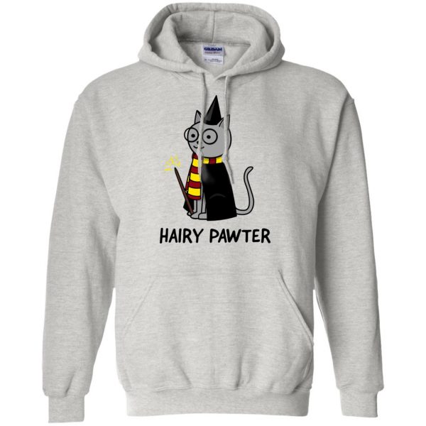 hairy pawter hoodie - ash