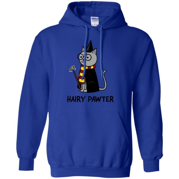 hairy pawter hoodie - royal blue