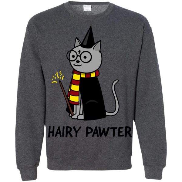 hairy pawter sweatshirt - dark heather