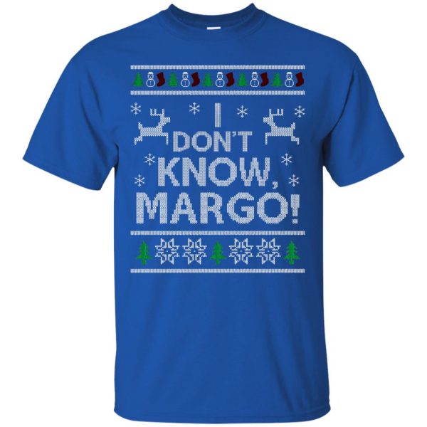 i don't know margo t shirt - royal bluei don't know margo t shirt - royal blue