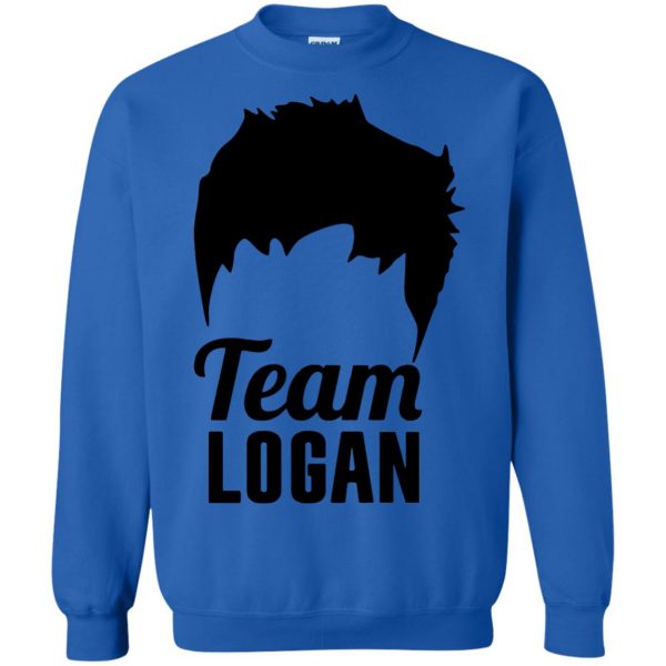 team logan sweatshirt - royal blue