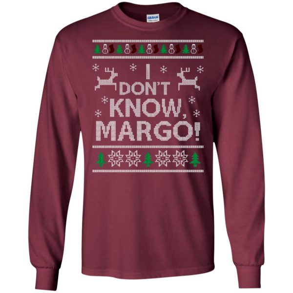 i don't know margo long sleeve - marooni don't know margo long sleeve - maroon