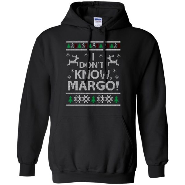 i don't know margo hoodie - blacki don't know margo hoodie - black