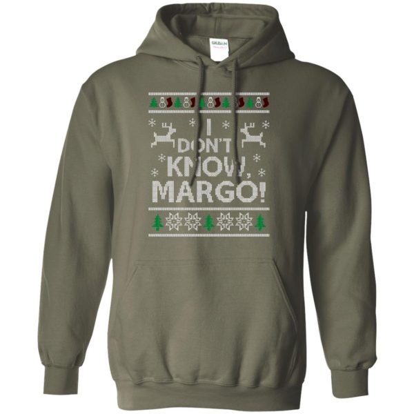 i don't know margo hoodie - military greeni don't know margo hoodie - military green