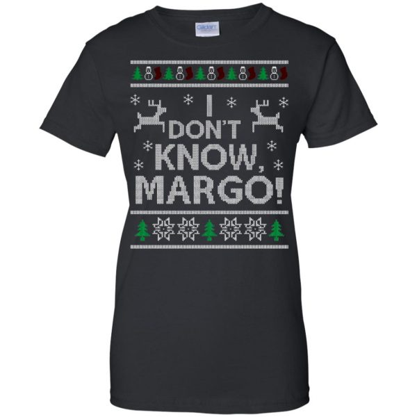 i don't know margo womens t shirt - lady t shirt - black