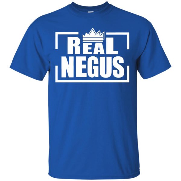 negus t shirt - royal blue