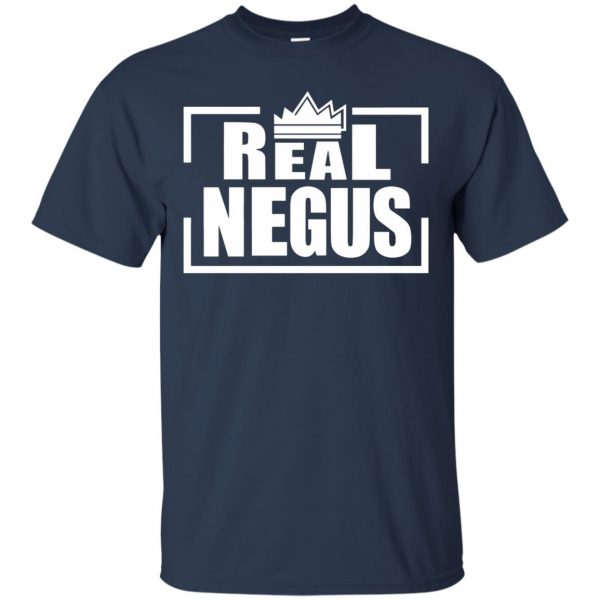 negus t shirt - navy blue