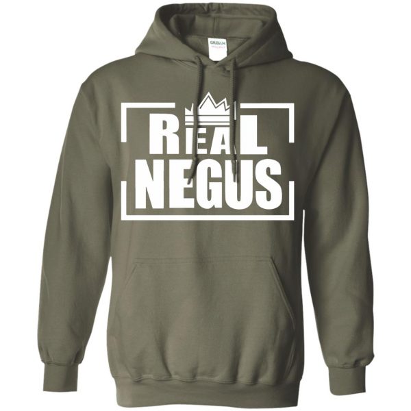 negus hoodie - military green