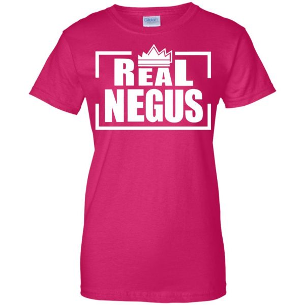 negus womens t shirt - lady t shirt - pink heliconia