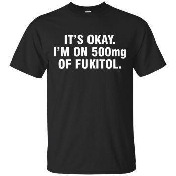 fukitol t shirt - black