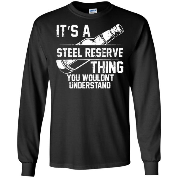 steel reserve long sleeve - black