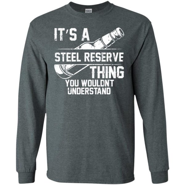steel reserve long sleeve - dark heather