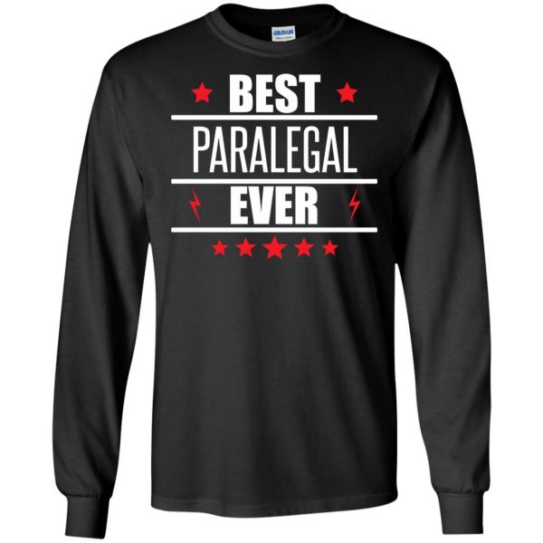 paralegal long sleeve - black