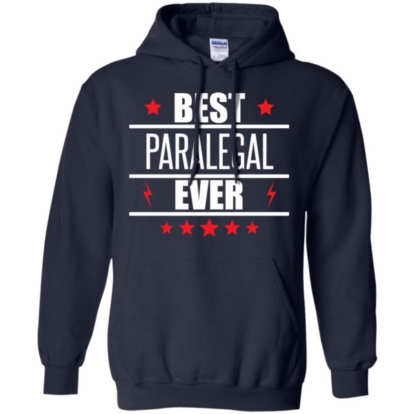 paralegal hoodie - navy blue