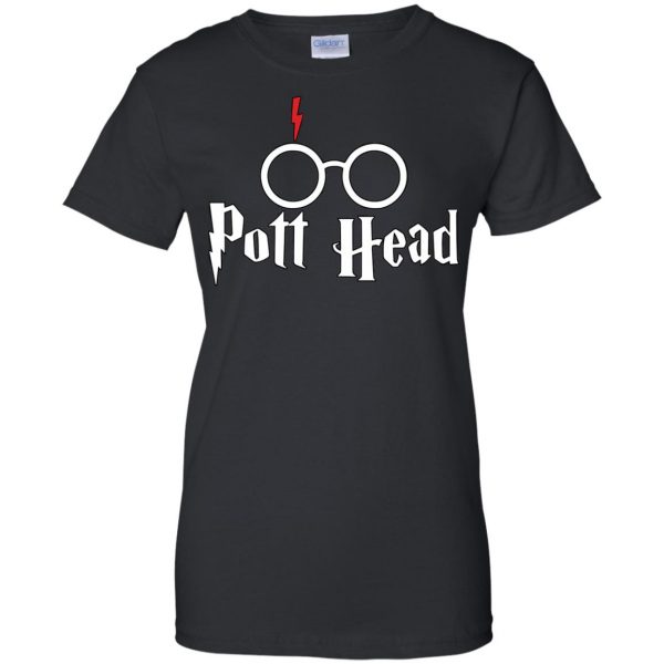 pott head womens t shirt - lady t shirt - black