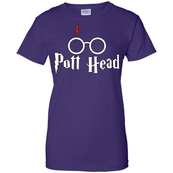 pott head womens t shirt - lady t shirt - purple