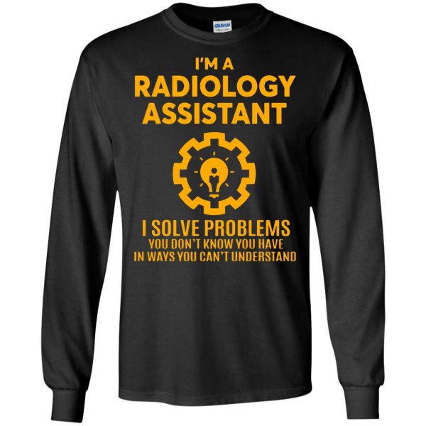 radiology long sleeve - black