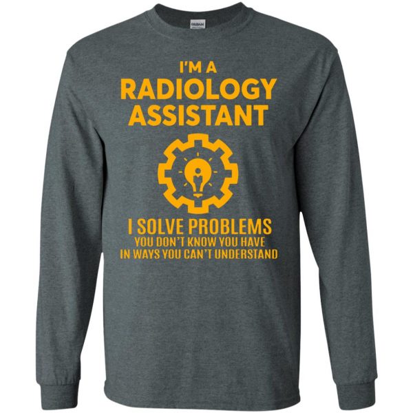 radiology long sleeve - dark heather