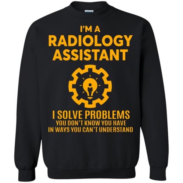 radiology sweatshirt - black