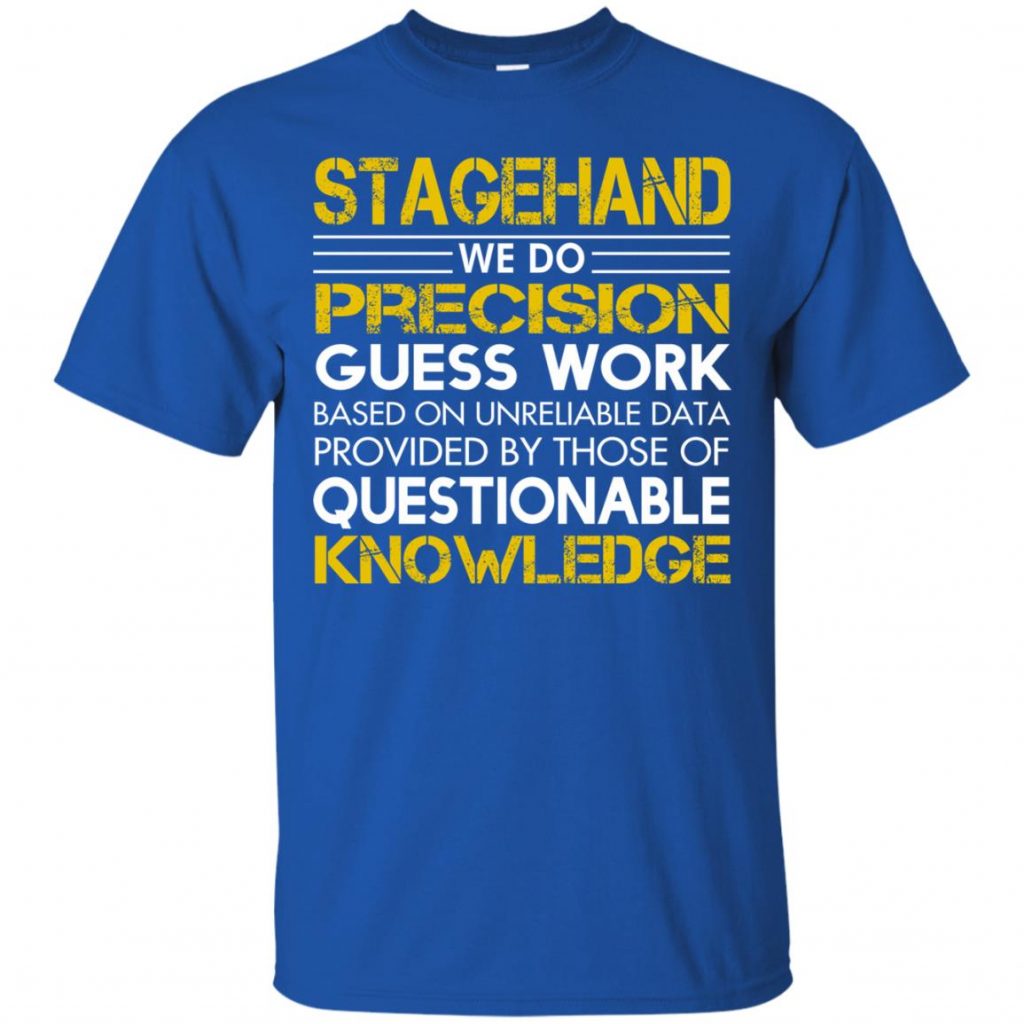 Stagehand T Shirts - 10% Off - FavorMerch