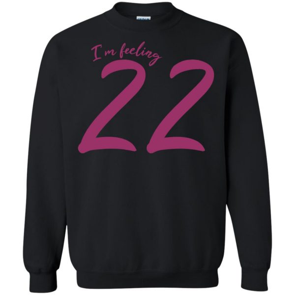 feeling 22 sweatshirt - black