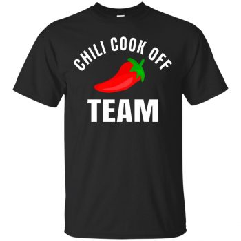 chili cook off t shirts - black