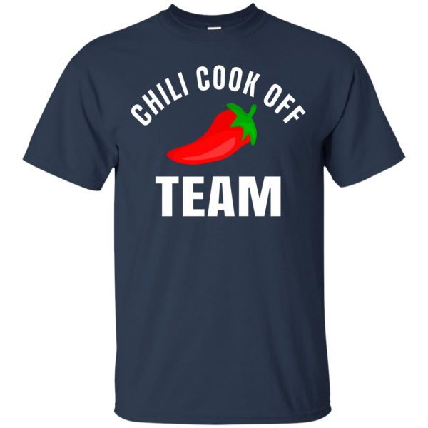 chili cook off t shirt - navy blue