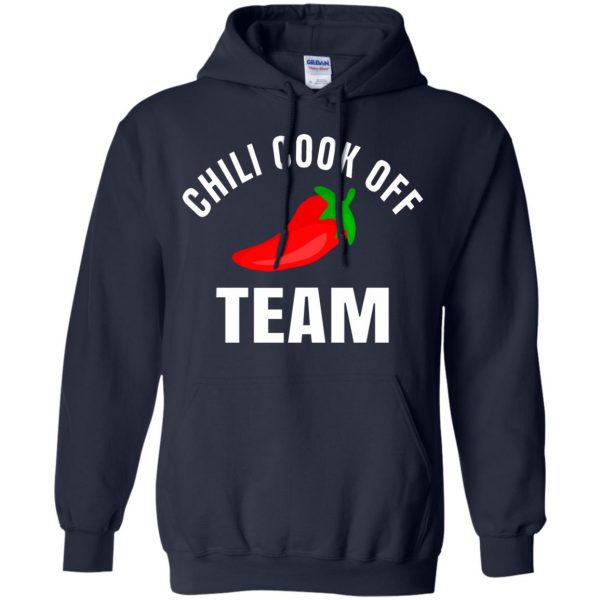 chili cook off hoodie - navy blue
