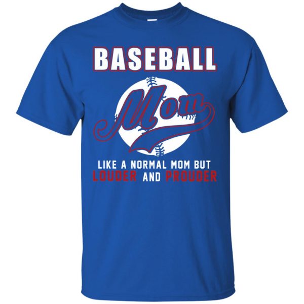 baseballs for moms t shirt - royal blue