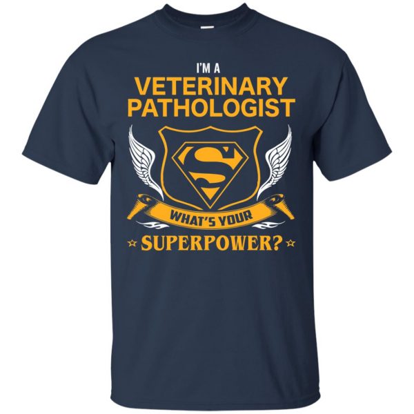 veterinary t shirt - navy blue