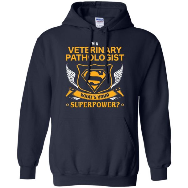 veterinary hoodie - navy blue