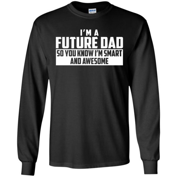 future daddy long sleeve - black