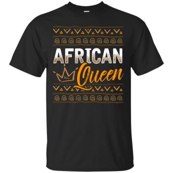 african queen shirt - black