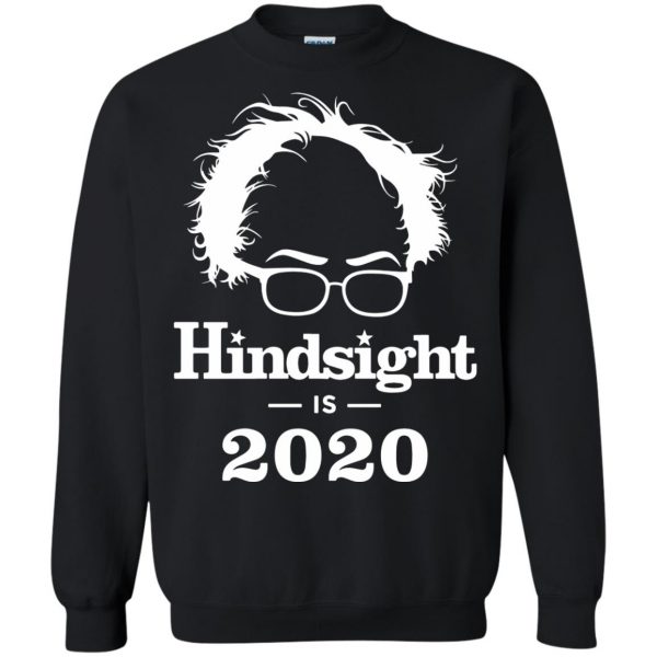hindsight is 2020 sweatshirt - black