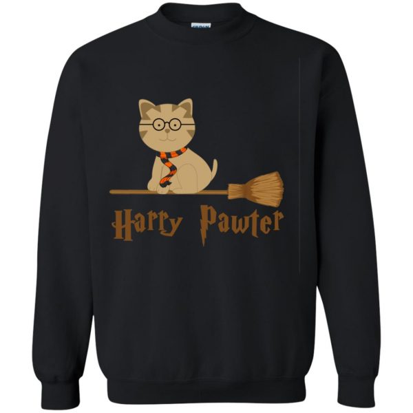 harry pawter sweatshirt - black