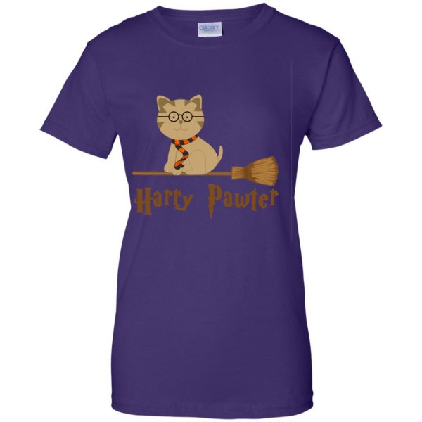 harry pawter womens t shirt - lady t shirt - purple
