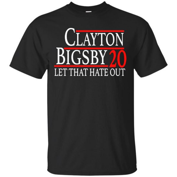 clayton bigsby shirt - black