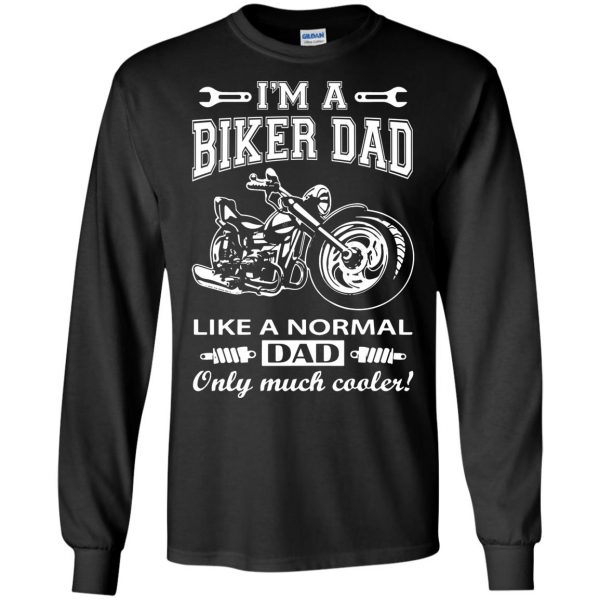 moto dad long sleeve - black