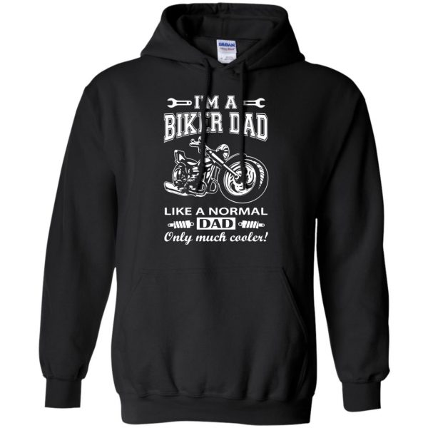 moto dad hoodie - black