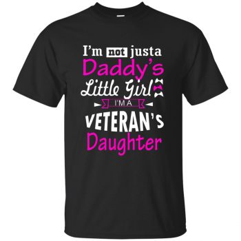 veterans daughter hoodie - black