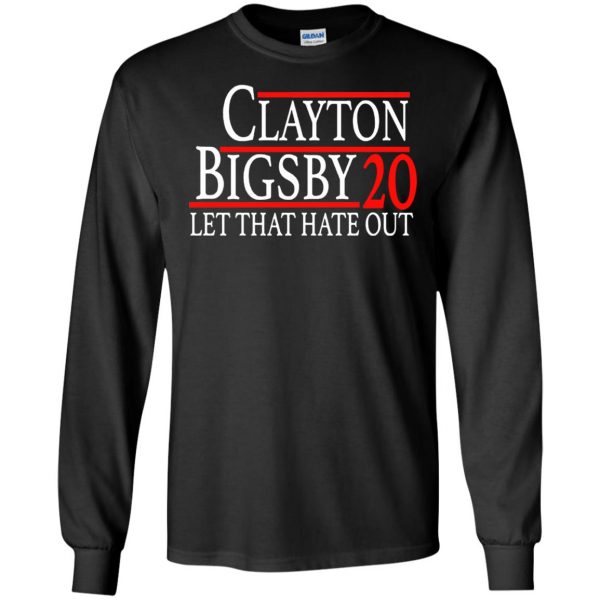 clayton bigsby long sleeve - black