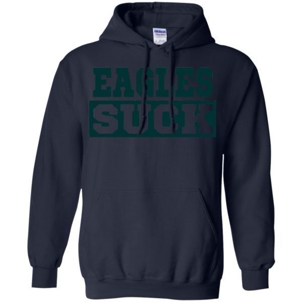 eagles suck hoodie - navy blue