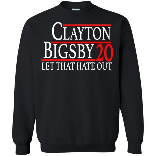 clayton bigsby sweatshirt - black